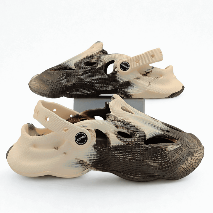 Hunter Clogs - Beige Brown