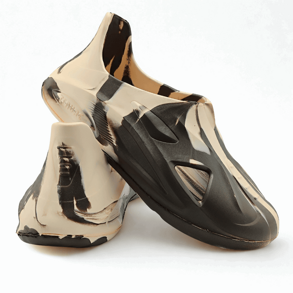 Drift Clogs - Beige & Brown