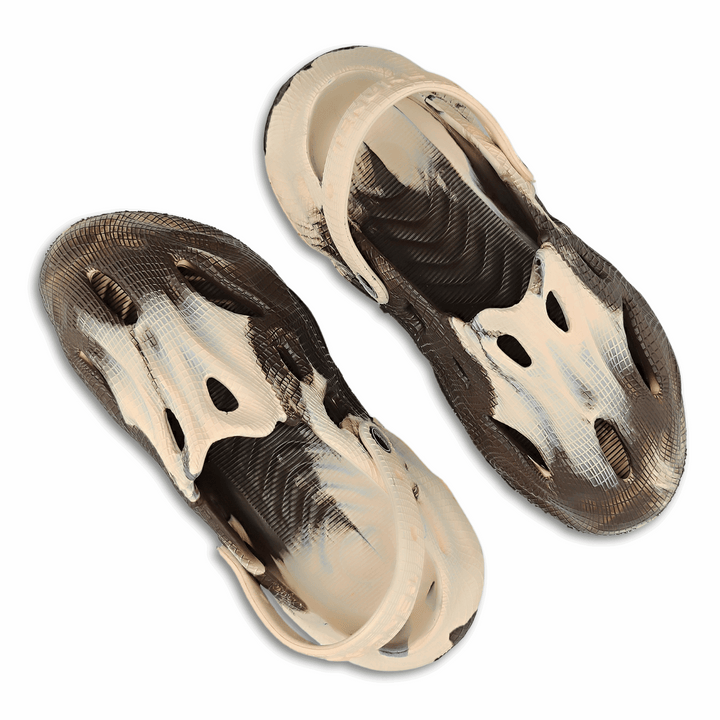 Hunter Clogs - Beige Brown