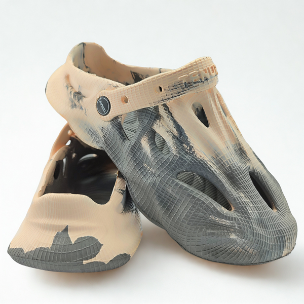 Hunter Clogs - Beige Gray